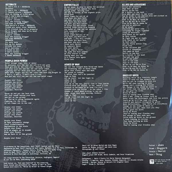 The Casualties - Detonate LP (Hellcat Records / Mint (M))