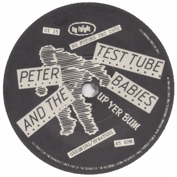 Peter And The Test Tube Babies : Run Like Hell (7", Single)