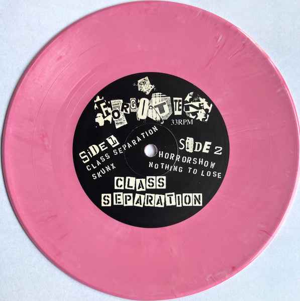 The Forgotten - Class Separation 7" (TKO Records / Mint (M))