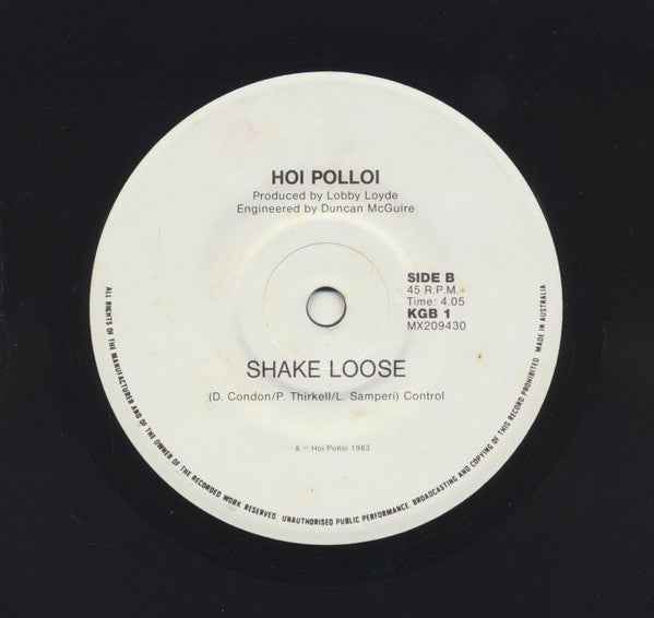 Hoi Polloi - Kid Octane 7" (KGB (4)Vinyl, 7", 45 RPM, SingleNear Mint (NM or M-))