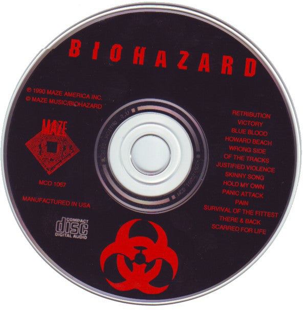 Biohazard : Biohazard (CD, Album)