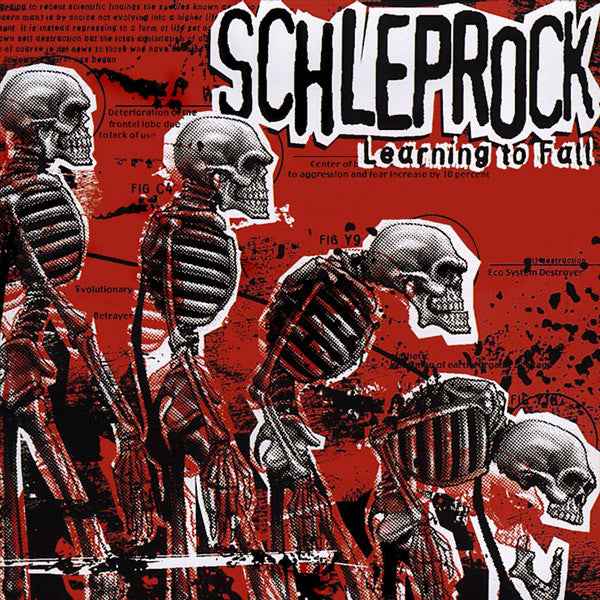 Schleprock - Learning To Fall CD ("I Used To Fuck People Like You In Prison" Records / Mint (M))