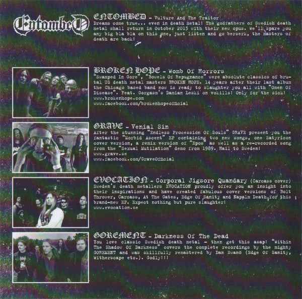 Various - Death Certificate MMXIII CD (Century Media / Mint (M))