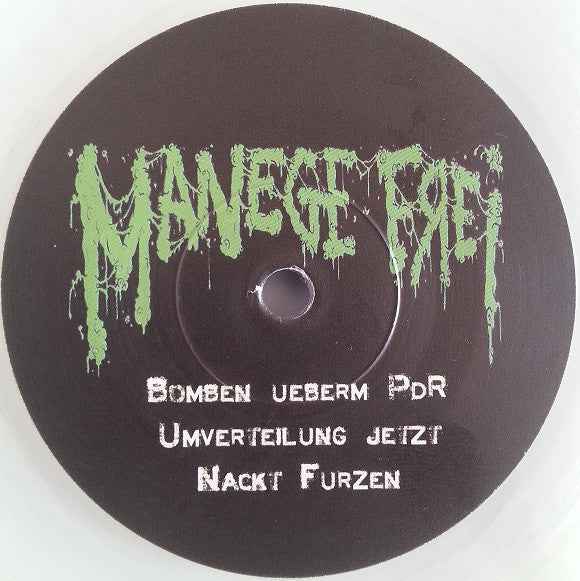 Manege Frei - Nightmareland 7" (Not On Label (Manege Frei Self-released) / Mint (M))