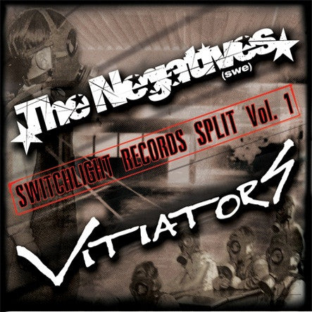 The Negatives (2), Vitiators : Switchlight Records Split Vol. 1 (CD, Dig)