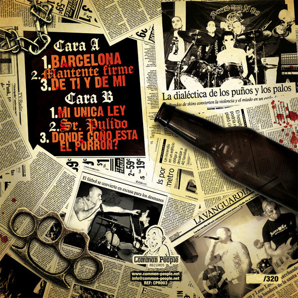 Acero Condal : Barcelona (10", MiniAlbum, Ltd, Num, Red)