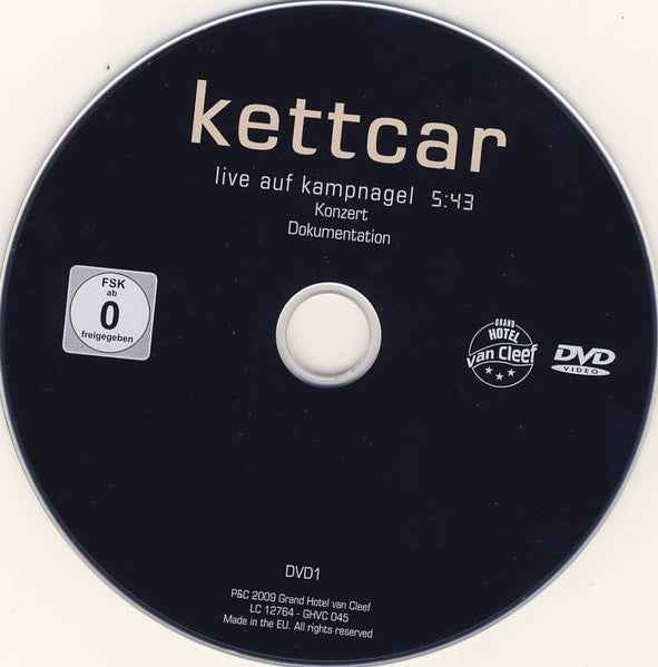 Kettcar - Live Auf Kampnagel - 5:43 A.M. DVD (Grand Hotel Van Cleef / Near Mint (NM or M-))