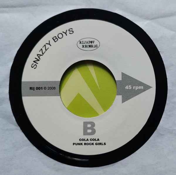 Snazzy Boys - Organized Octopus 7" (Rijapov RecordsVinyl, 7", EP, 45 RPM, Numbered, Regular EditionMint (M))