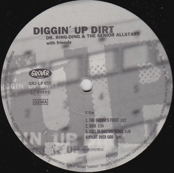 Dr. Ring-Ding & The Senior Allstars : Diggin' Up Dirt (The Version Album '95-'99) (2xLP, Album)