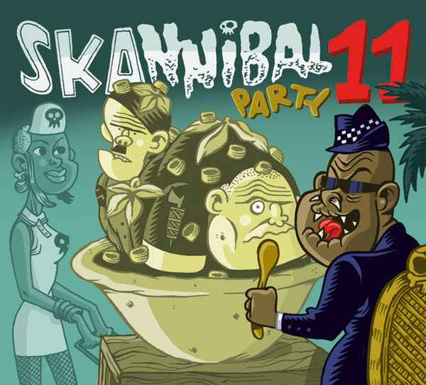 Various - Skannibal Party 11 CD (Black Butcher Records,KOB RecordsCD, CompilationMint (M))