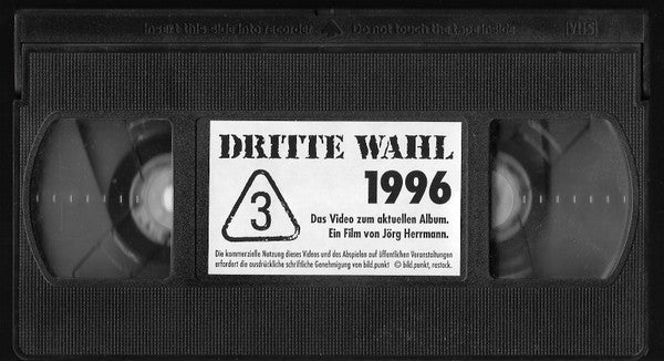 Dritte Wahl : 1996 - Das Video Zum Aktuellen Album (VHS, PAL)