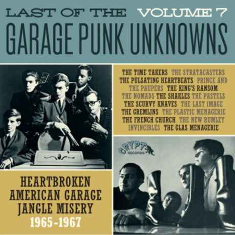 Various - Last Of The Garage Punk Unknowns Volume 7 LP (Crypt RecordsVinyl, LP, Compilation, GatefoldMint (M))