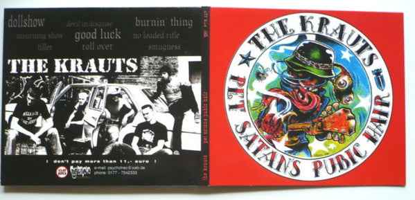 The Krauts - Pet Satan's Pubic Hair CD (Psycho T Records / Mint (M))