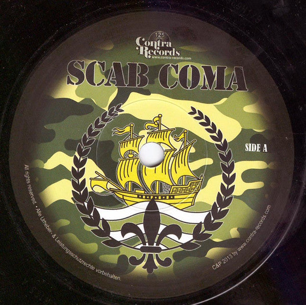 Scab Coma : Scab Coma (7", EP, Ltd)