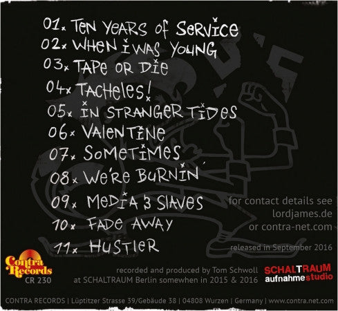 Lord James : The Fast, The Fuked And The Furious (LP, Album, Whi + CD, Album)