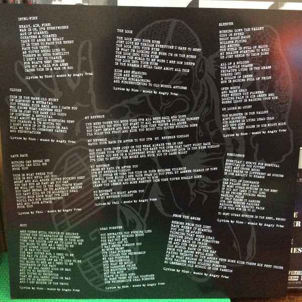 Angry Vets - Behind Enemy Lines LP (Contra Records,Six Feet Under Records / Mint (M))