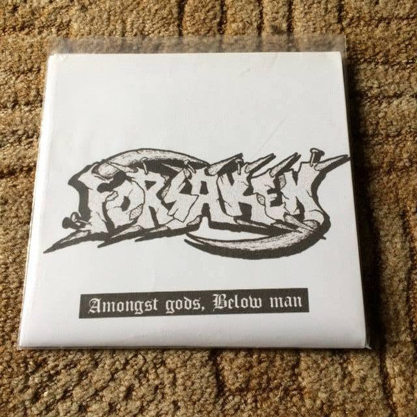 Forsaken : Amongst Gods, Below Man (7", EP, Bla)