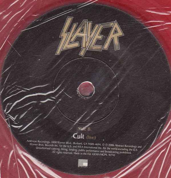 Slayer - Eyes Of The Insane 7" (American Recordings / Mint (M))