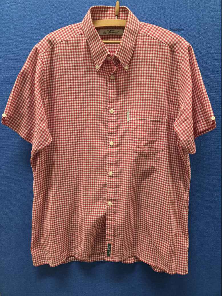 Ben Sherman - kurzarm Hemd (L / 2nd Hand)