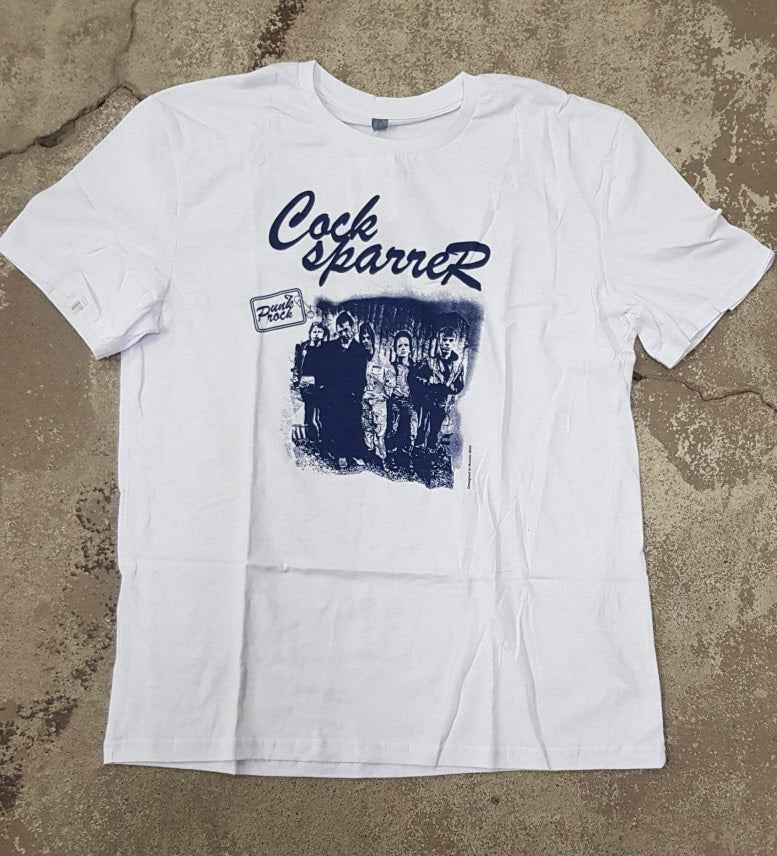 Cock Sparrer T-Shirt (M-2XL, white)