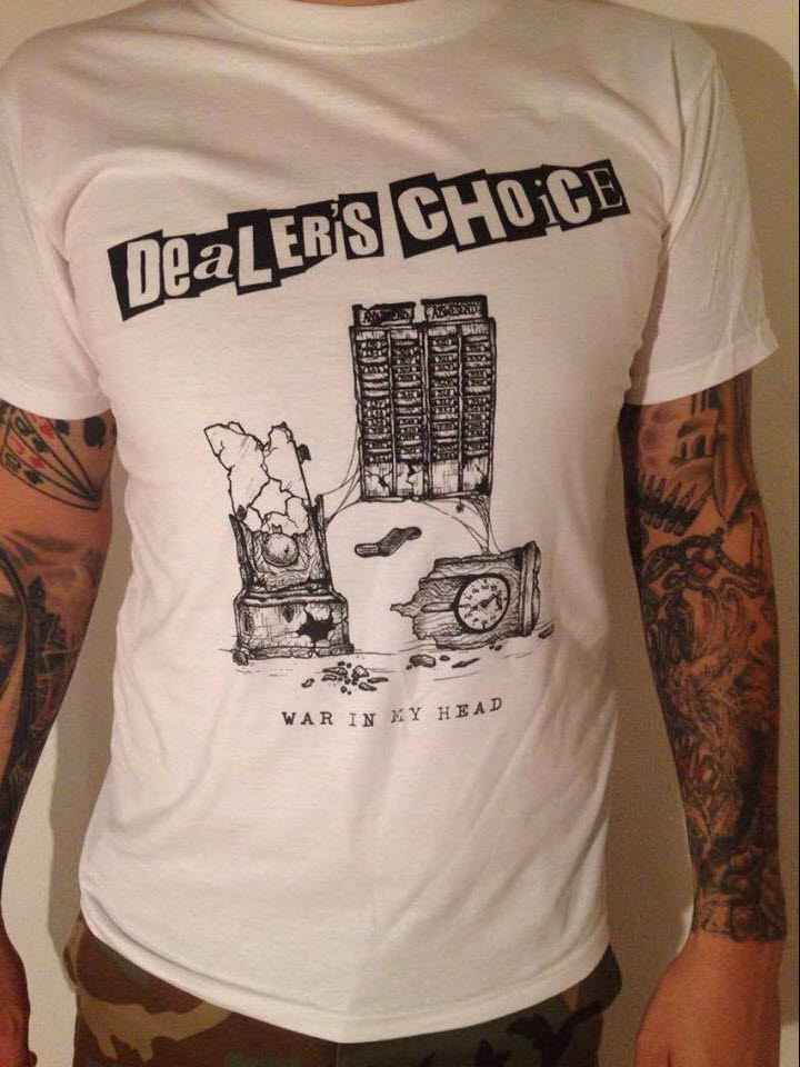 Dealers Choice - T-Shirt (weiß) Left Over!