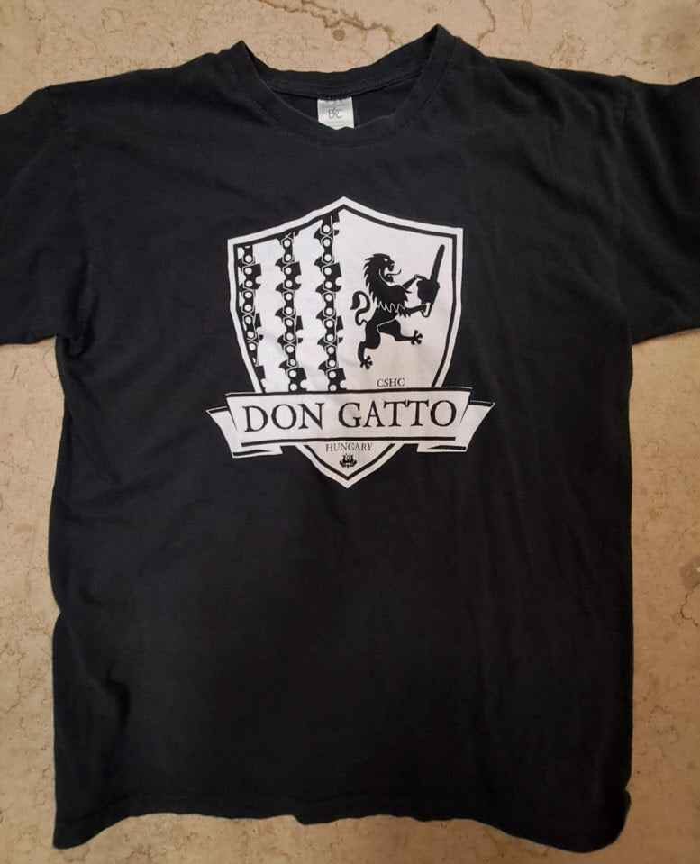 Don Gatto - T-Shirt (black, L) 2nd Hand Left Over!