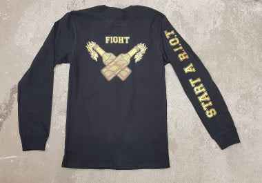 Fight Against Monuments - Start A RIOT Longsleeve (S-3XL, black)