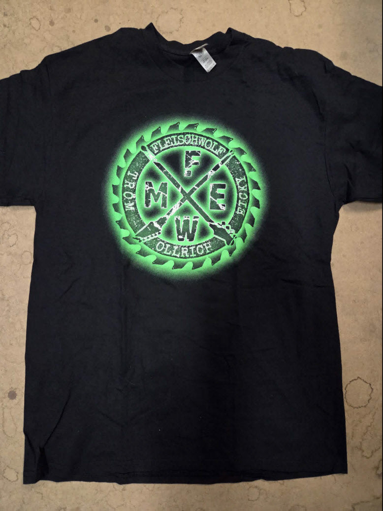 Fleischwolf - T-Shirt (black / XL) 2nd Hand / Left Over!