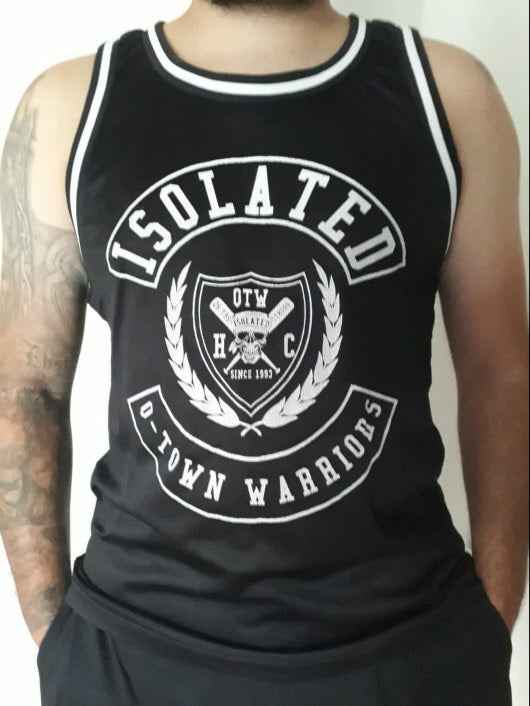 Isolated `Q-Town Warriors` Baskelball Shirt (S-5XL)