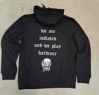 Isolated - We play Hardcore - Hoodie (XS-5XL, black)