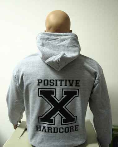 Positive Hardcore - Hoodie (grau, XS-5XL)