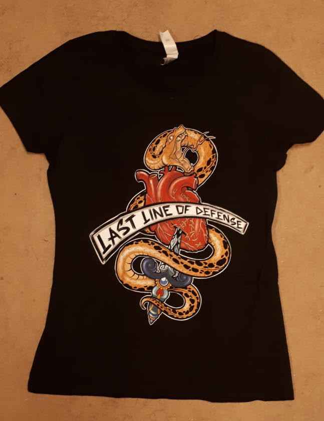 Last Line of Defense - Girlie (M/XL/2XL) Left Over!