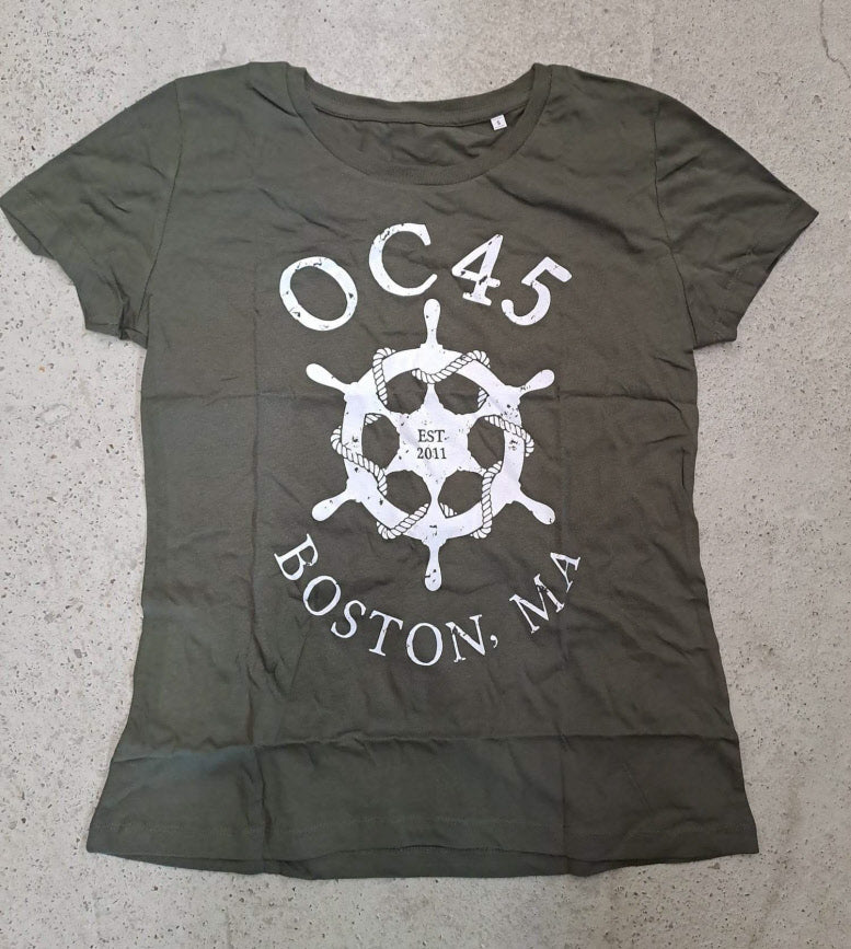 OC 45 - Anker Girlie (olivegrün, S-XL) Left Over