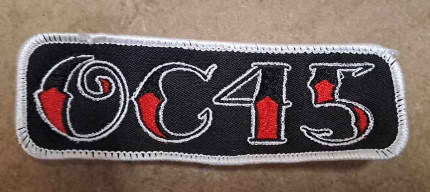 OC45 Aufnäher / Patch (white)