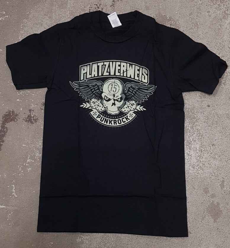 Platzverweis - Totenschädel T-Shirt (black, S-3XL)