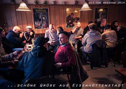 Postkarte - Oi! the Weekend 2014