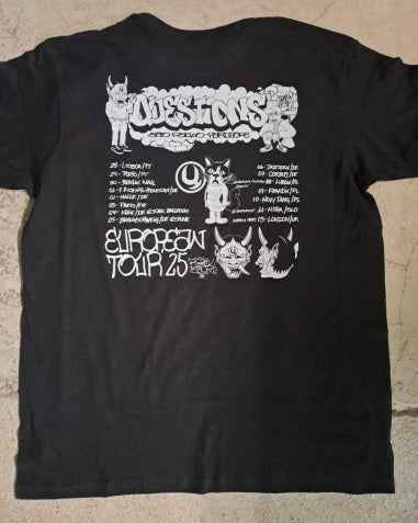 Questions - European Tour 2025 T-Shirt (black, XS-5XL)