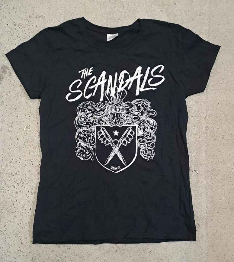 Scandals, the (New Jersey Punkrock) - Girlie (M, black) Left Over