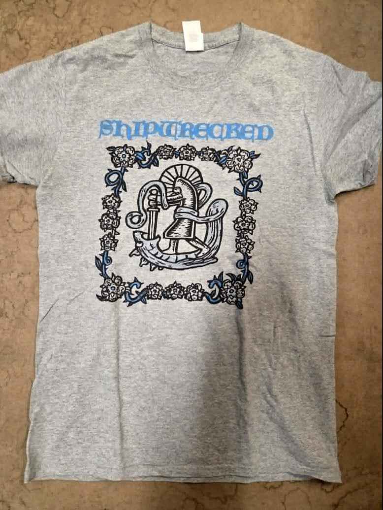 Shipwrecked - T-Shirt (grey, S) 2nd Hand Left Over!