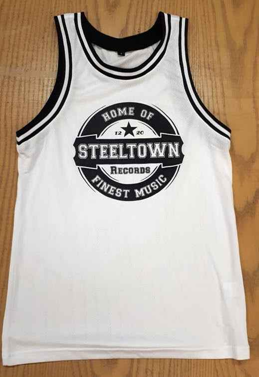 Steeltown Records - Basketball Shirt (white) (S-5XL)