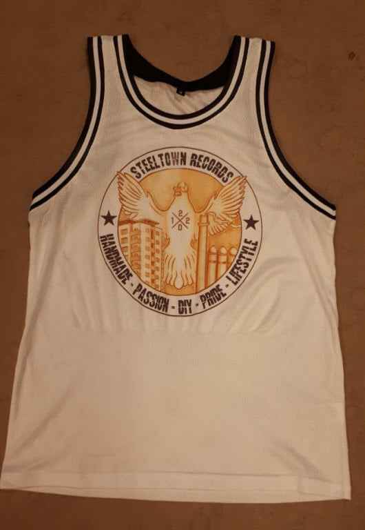 1220 EHST Wappen - Steeltown Records - Basketball Shirt Urban Classics (S-5XL)