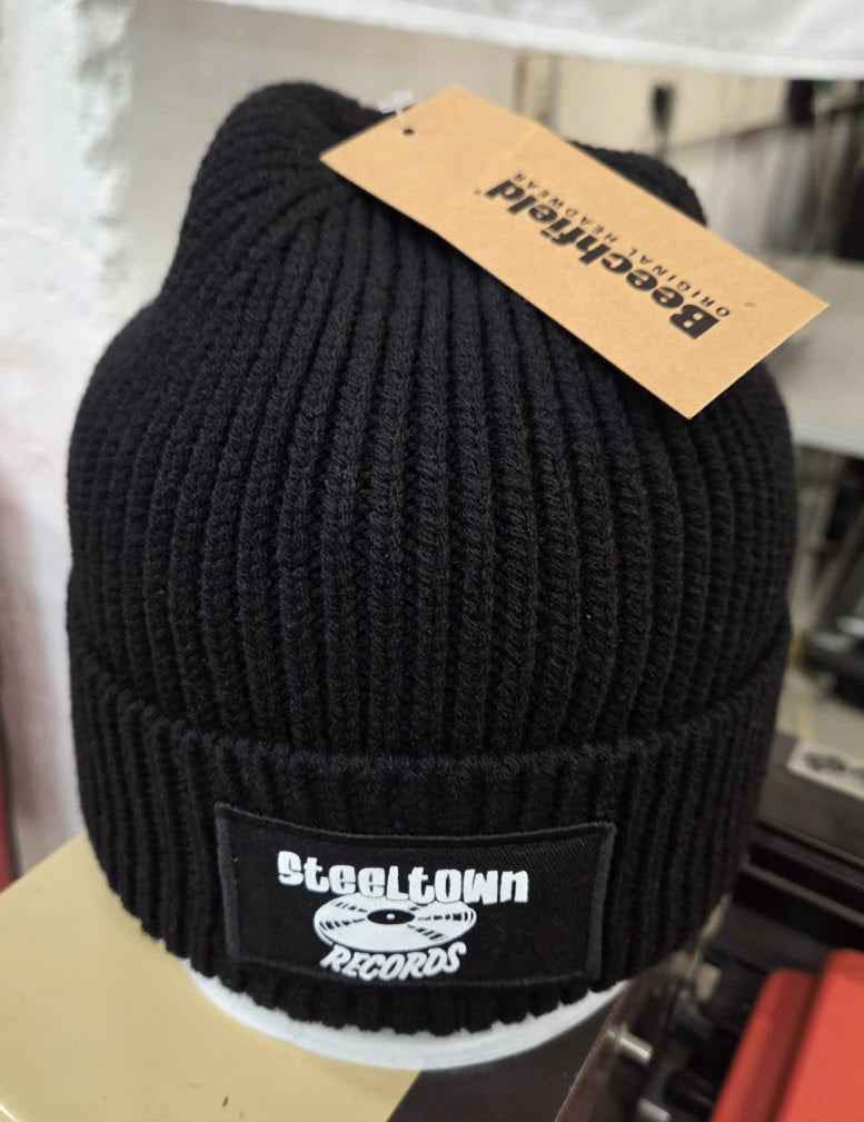 Steeltown Records - Beanie (black)