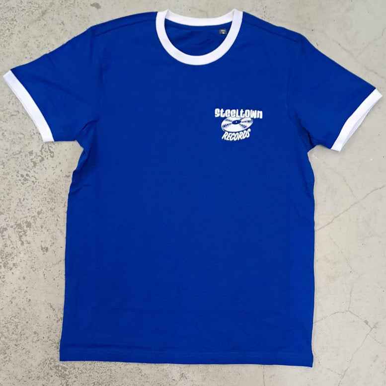 Steeltown Records - Casual - T-Shirt (S-3XL, blue)