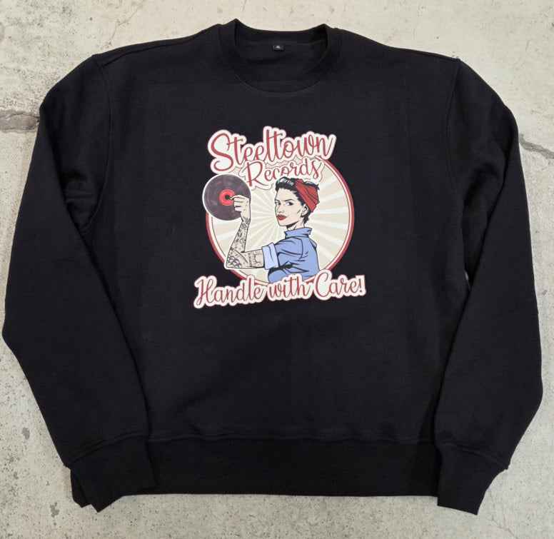 Steeltown Records - Handle With Care - Sweater (S-5XL, black)