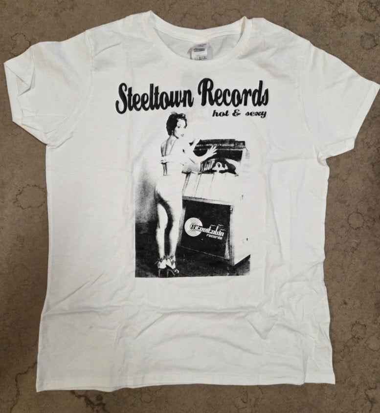 Steeltown Records - Hot & Sexy Girlie (White / L) Left Over!