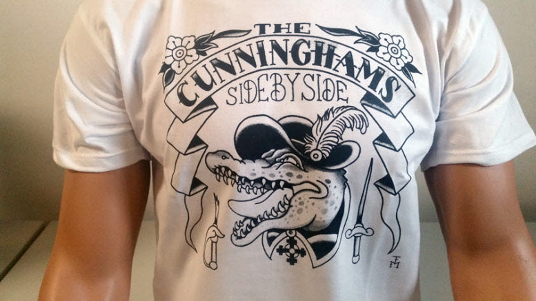 Cunninghams - Side by Side - T-Shirt (white, XS-5XL)