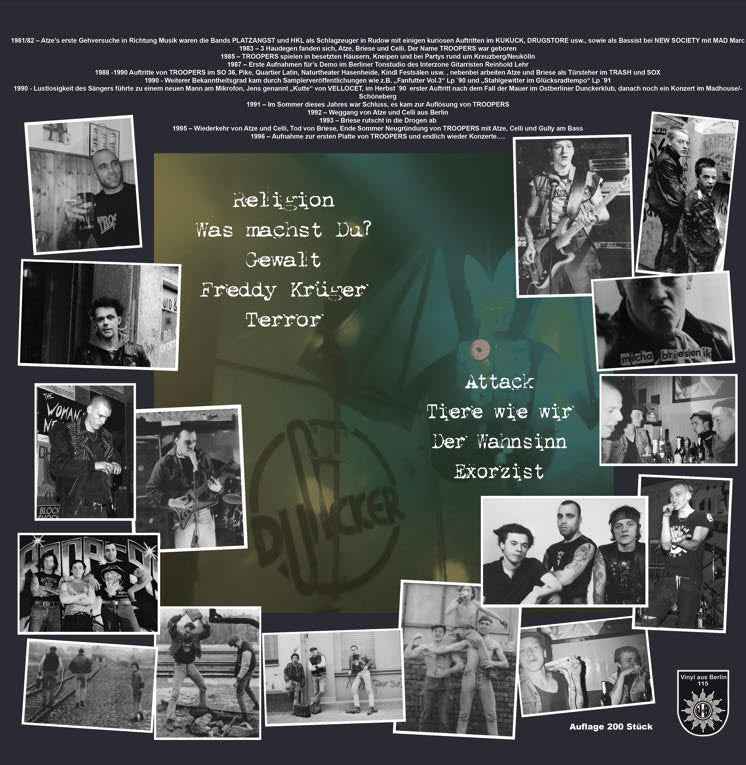 Troopers - Live im Duncker 1990 LP (lim. 200)