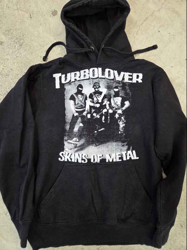 Turbolover - Skins of Metal Hoodie (M / 2nd Hand) Left Over!