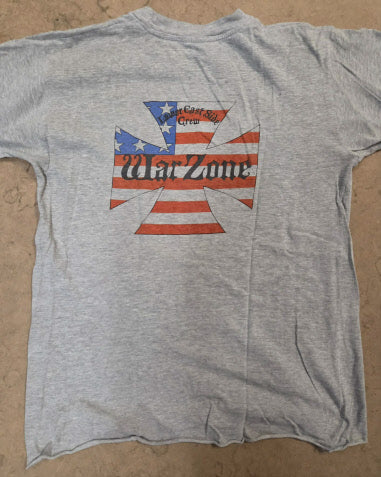WarZone - Lower Eastside Crew T-Shirt (XL / 2nd Hand) Left Over!