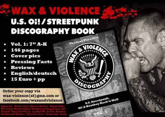 Wax & Violence - U.S. Oi! / Streetpunk Discography - Book